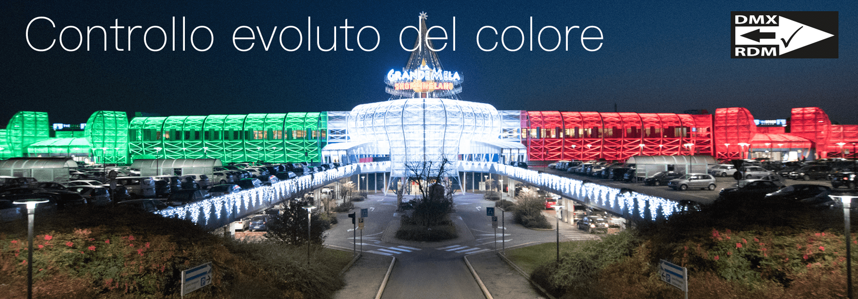 Controllo evoluto di progetti di illuminazione professionale tramite tecnologia DMX