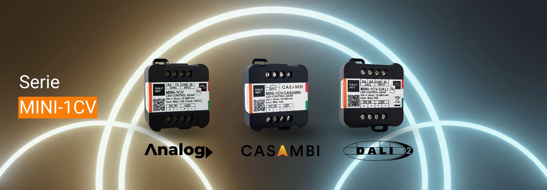 Dalcnet - Dimmer LED - Serie MINI-1CV