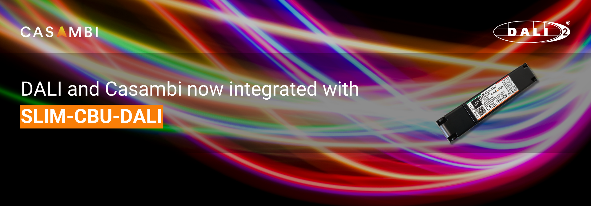 Dalcnet - SLIM-CBU-DALI - DALI and Casambi integration