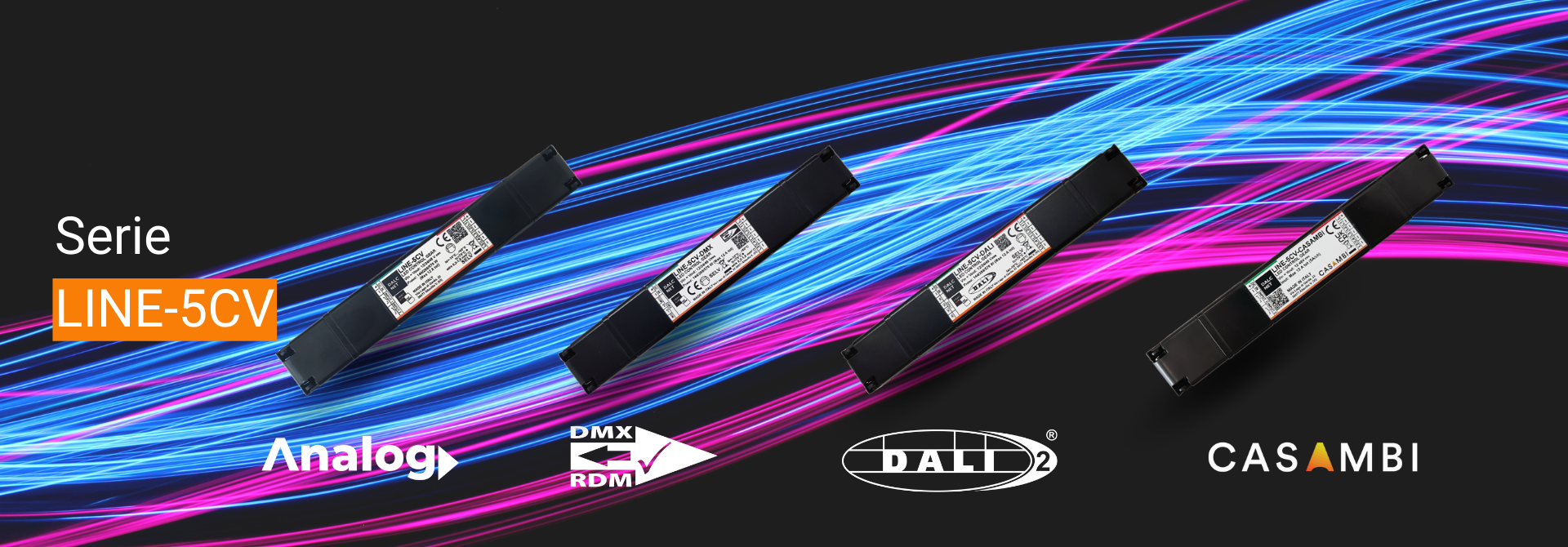 Dalcnet - Dimmer LED - Serie LINE-5CV